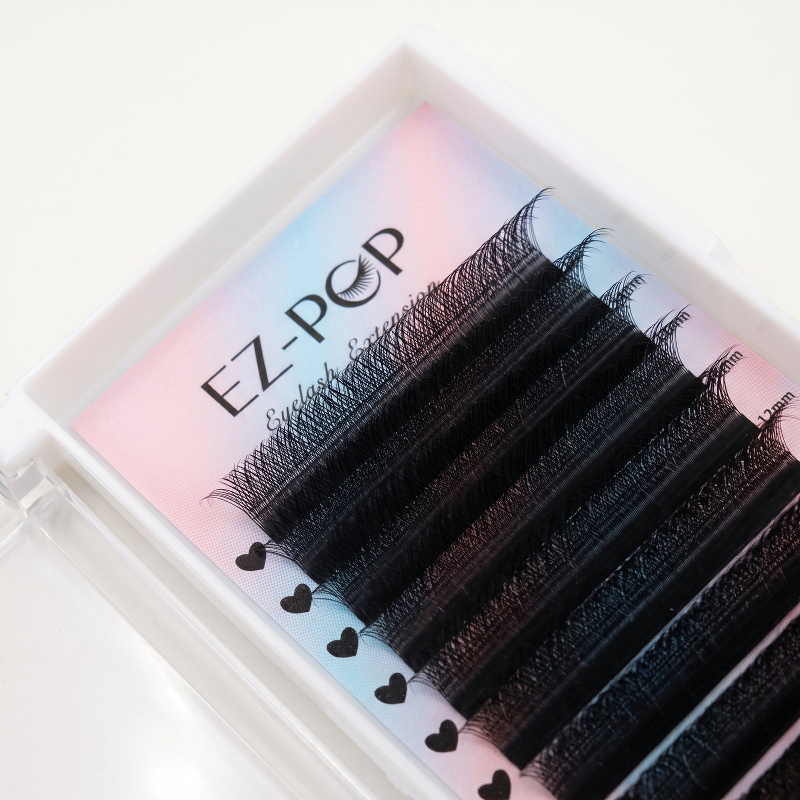 EZPOP 3DW eyelash extension 0.07Dcurlmixlength