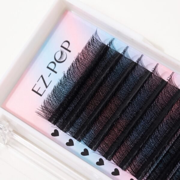 EZPOP 3DW eyelash extension 0.07Dcurlmixlength