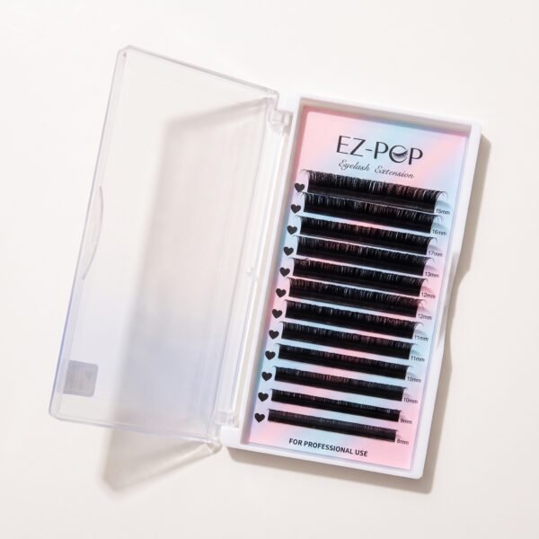 EZPOP 3DW eyelash extension 0.07Dcurlmixlength