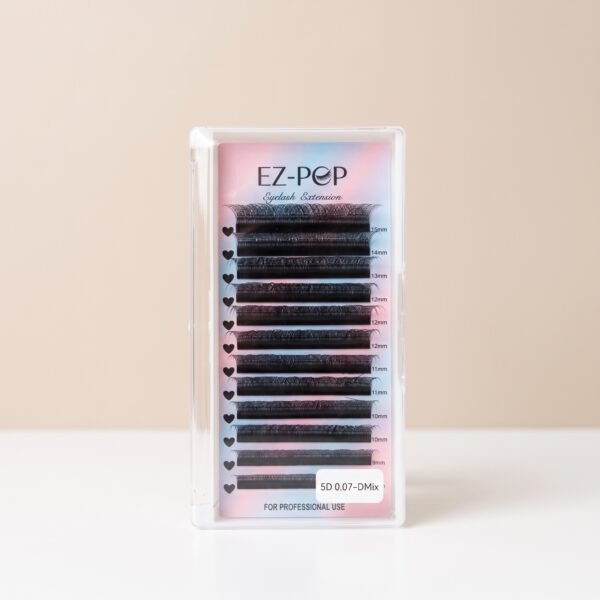 EZPOP 5DW eyelash extension 0.07Dmix length 3