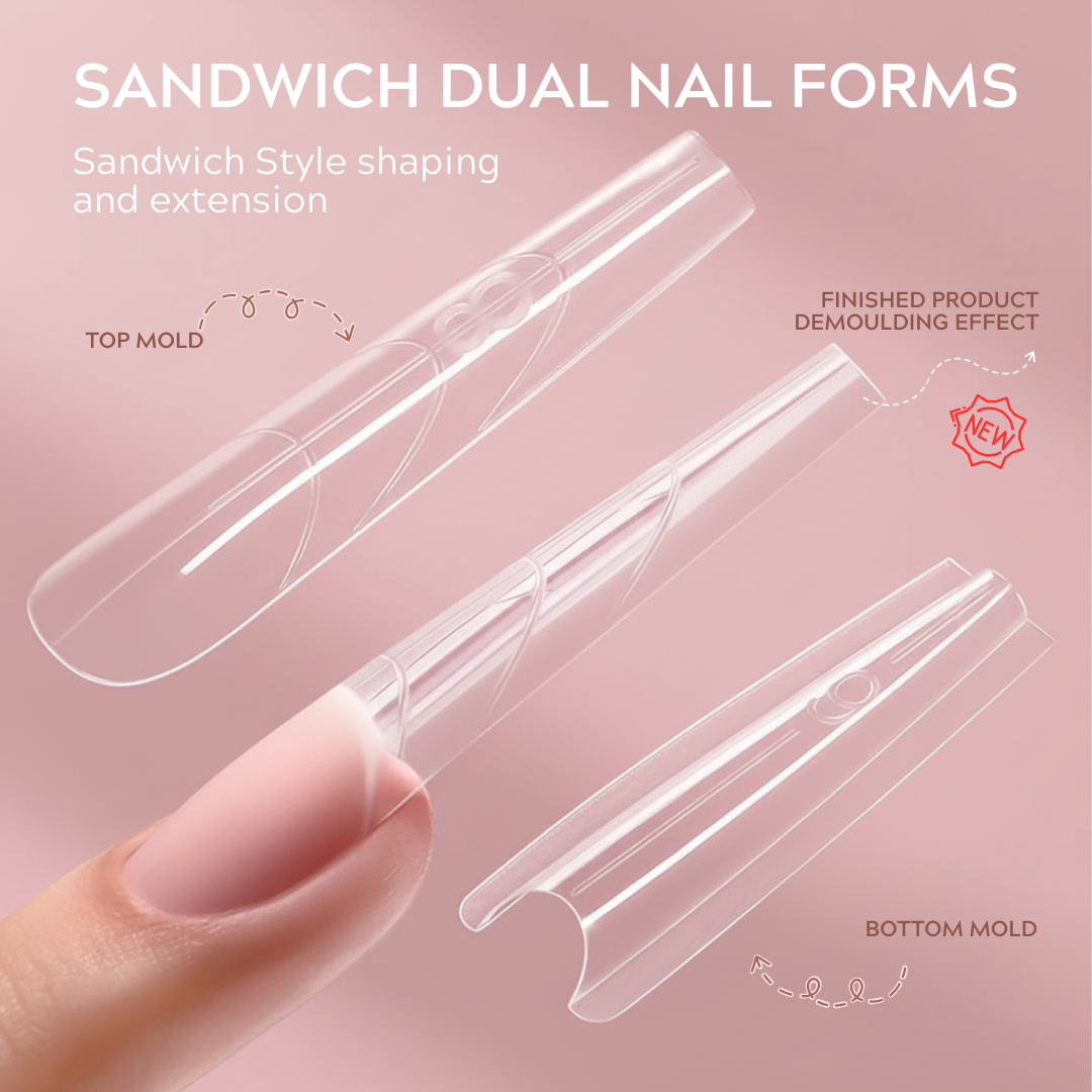 Sandwich Nail Dual Forms