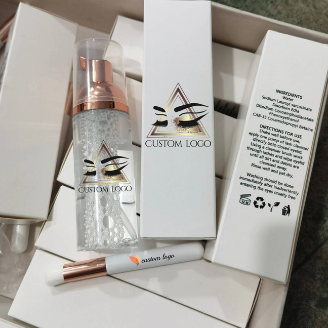 lash shampoo Mousse customize