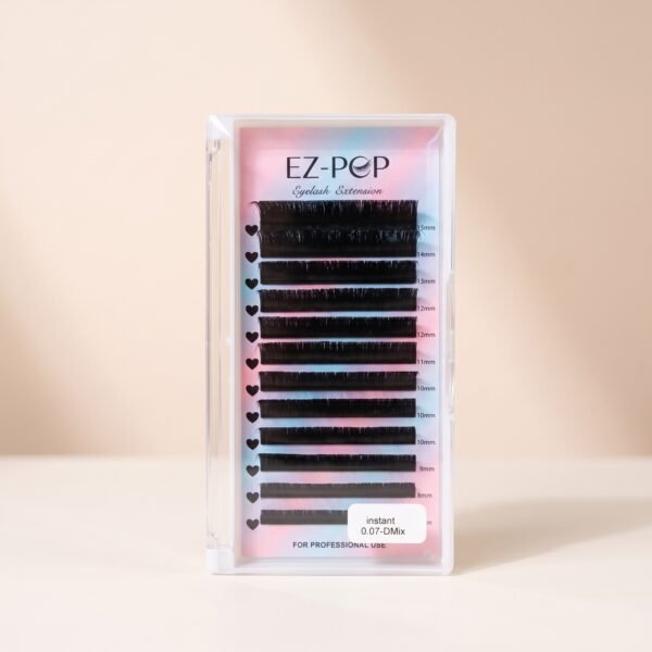 EZPOP instant lash 0.07 Dcurl mix length (2)